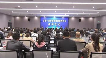 上海东台技术转移协作中心正式揭牌成立，陈东陈卫红共同见证并致辞